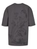 DEF DEF DEF Flourish T-Shirt in anthracite washed