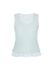 myMo Women Top in aqua light blue