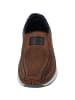 rieker Sportliche Slipper in tabacco/ozean/nuss