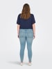 ONLY Carmakoma Skinny Jeans in Light Blue Denim