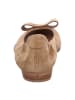 Donna Carolina Klassische Ballerinas in Beige