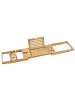 Beliani Badezimmerregal LOWES in Braun - (W) 75 x (H) 5 x (L) 23 cm