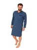 NORMANN Nachthemd langarm - 47103 in dunkelblau