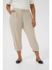 KAFFE curve Caprihose KCmille Regular fit in Feather Gray