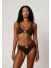 Moda Minx Bikinioberteil Starfish Scrunch in Coffee