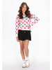 myMo Sweater in offwhite pink