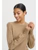 b. young BYNONINA POINTELLE JUMPER - regular fit in Sepia Tint Melange