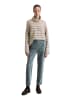 Marc O'Polo Gestreifter Rollkragenpullover relaxed in Light Beige