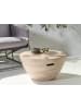 Beliani Couchtisch VICARELLO in Beige - (W) 68 x (H) 36 x (L) 68 cm