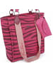 Fritzi aus Preußen Izzy02 Canvas Shopper Tasche 32 cm in zebra pink