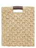 IZIA Women Handbag in Beige