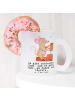 Mr. & Mrs. Panda Teetasse Maus Töpfern mit Spruch in Transparent