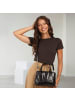 Florence Florence Handtasche Leder schwarz ca. 27cm