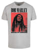 F4NT4STIC T-Shirt Bob Marley Songs Of Freedom Reggae Music in grau meliert