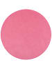 Velours-Teppich Joy Rund in rosa