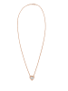 Elli Halskette 925 Sterling Silber Herz in Rosegold