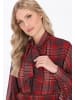 DreiMaster Vintage Women Dress in red check