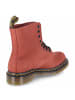 Dr. Martens Schnürstiefel in rot