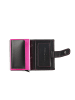Greenburry Nappa Kreditkartenetui RFID Schutz Leder 7 cm in fuchsia
