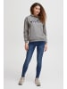 Oxmo Kapuzenpullover OXColisa in Grau
