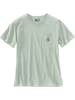 CARHARTT  Shirt "Iconic WK87 Pocket T-Shirt" in Grün