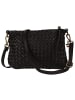 Florence Florence Umhängetasche Leder schwarz ca. 27cm