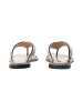usha FESTIVAL Damen Sandalen Mit Perlenstickerei in Schwarz