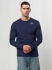 Kappa T-Shirt KMLogo in White-Navy Blue