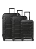 Smartbox Edition 01 4 Rollen Kofferset 3-teilig mit Dehnfalte black