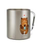 Mr. & Mrs. Panda Tasse Bär Baby ohne Spruch in Silber