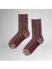 Hudson Socken Paint Fashion in deep red