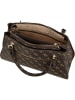 Guess Handtasche Noelle II Luxury SAT Logo in Brown Logo