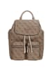 Guess Manhattan II - Rucksack (coal logo) in latte logo