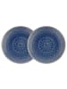 Butlers Teller SUMATRA 2er-Set in Blau