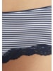 LASCANA Panty in marine-gepunktet, gestreift, uni