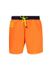 NORWAY 1963 Orange Polyamid-Badeshorts