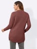 WITT WEIDEN Long-Strickjacke in rotbraun