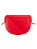 DuDu Skye Umhängetasche Leder 21 cm in red flame