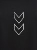 Hummel Hummel T-Shirt Hmlcourt Paddeltennis Herren Atmungsaktiv Leichte Design Schnelltrocknend in BLACK