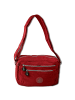 Bag Street Umhängetasche Nylon rot ca. 25cm