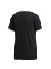 Adidas originals adidas 3-Stripes Tee in Schwarz