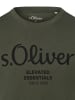 s.Oliver T-Shirt in khaki schwarz - 0003