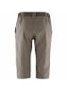 Maier Sports Caprihose Kluane in Braun