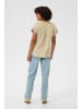 Cream Kurzarm-Bluse CRSola Loose fit in Truffet jaquard