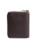 VARGU Echtleder Geldbörse WENS 1-A mono in brown