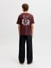 JACK & JONES Junior T-Shirt Baumwolle Jjboye in bitter chocolate