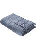 Beliani Gewichtsdecke NEREID in Blau - (W) 100 x (H) 2 x (L) 150 cm
