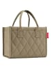 Reisenthel Daily Shopper - Shopper XS 27 cm (leo vanilla) in rhombus olive