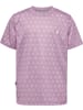 Hummel Shirt "Bee Aop T-Shirt S/S" in Lila
