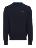 Threadbare Sweatshirt Cedar in blau-schwarz